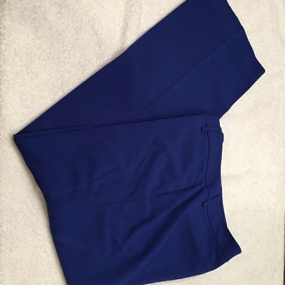 New York Company blue crop pants size 4 petite